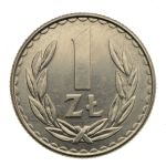 1 złoty 1987 r.